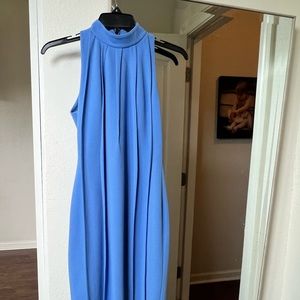Sky blue dress